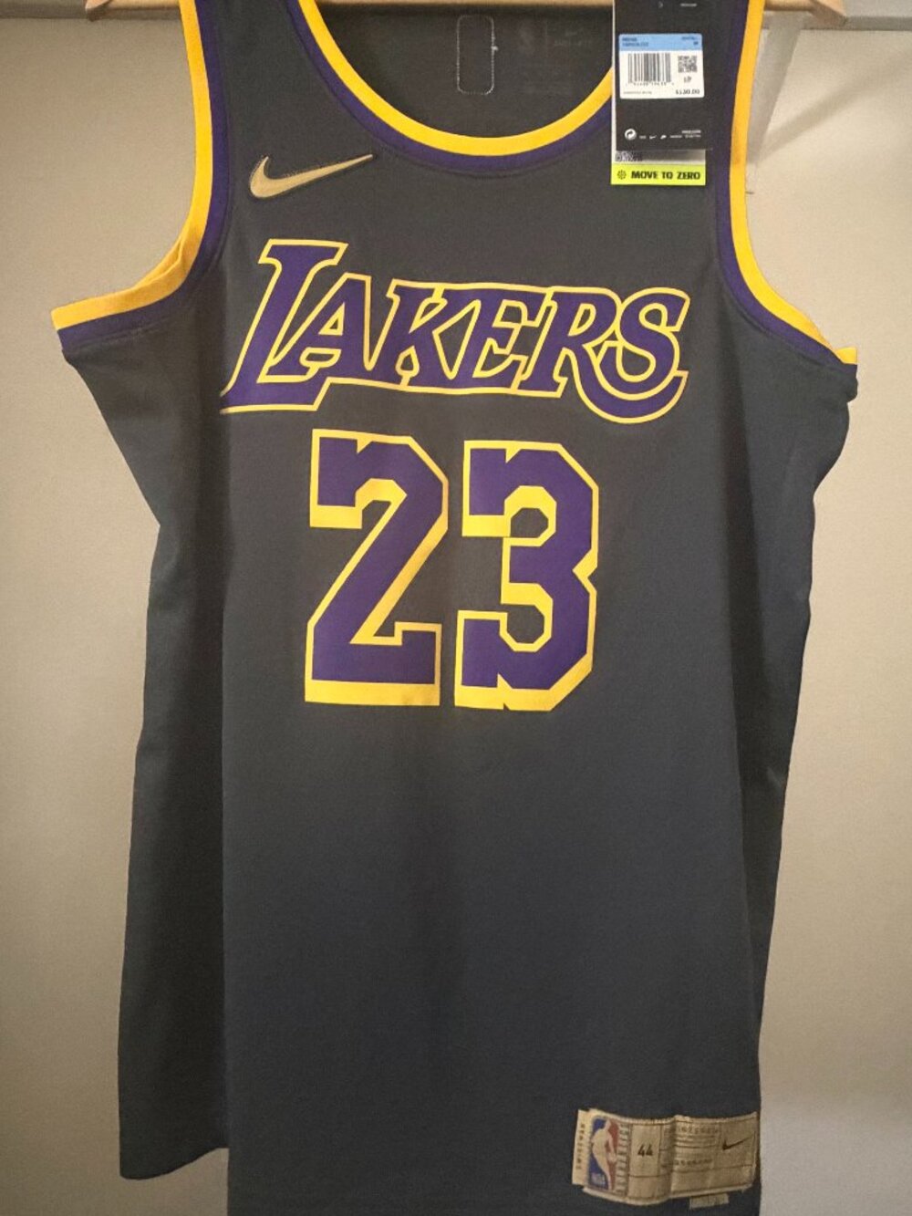 Lebron James Golden Earned Edition Authentic Swingman